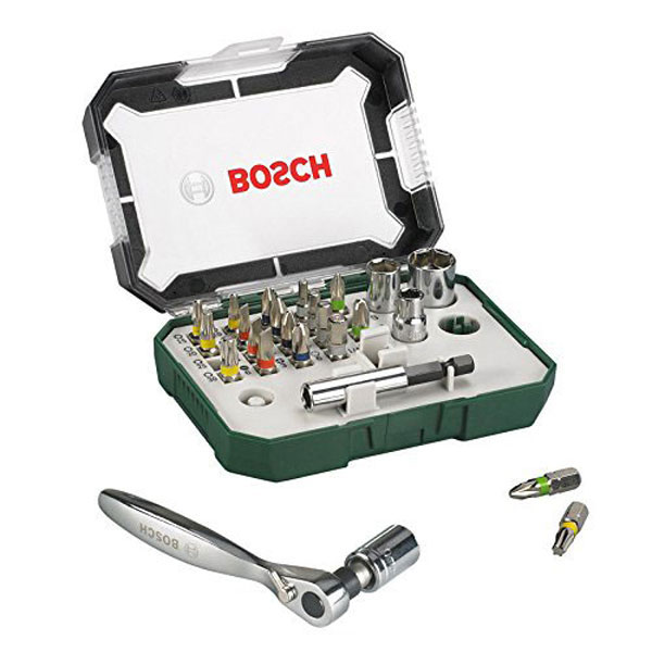 Bộ vặn vít đa năng Bosch 26 chi tiết