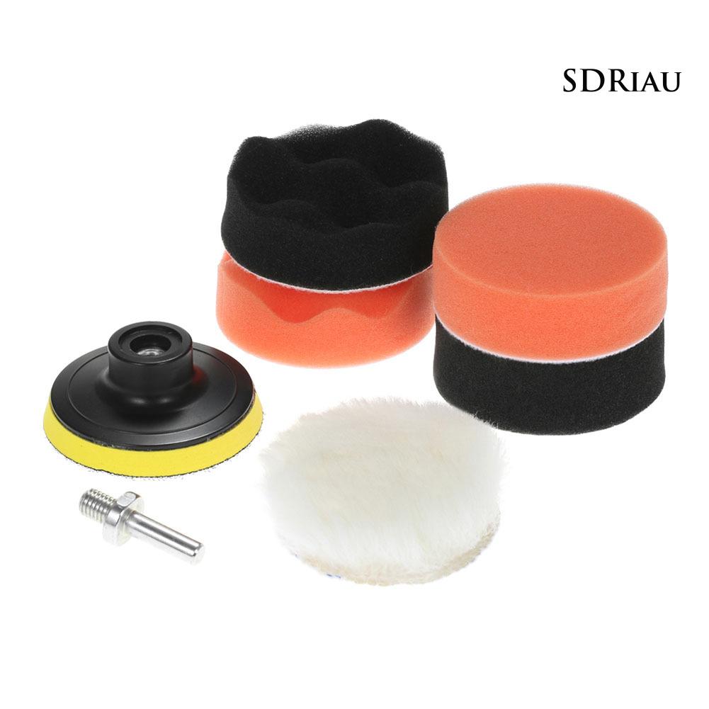 Bộ 7 Miếng Xốp Đánh Bóng Xe Hơi 3 Inch Xqcqjx M10