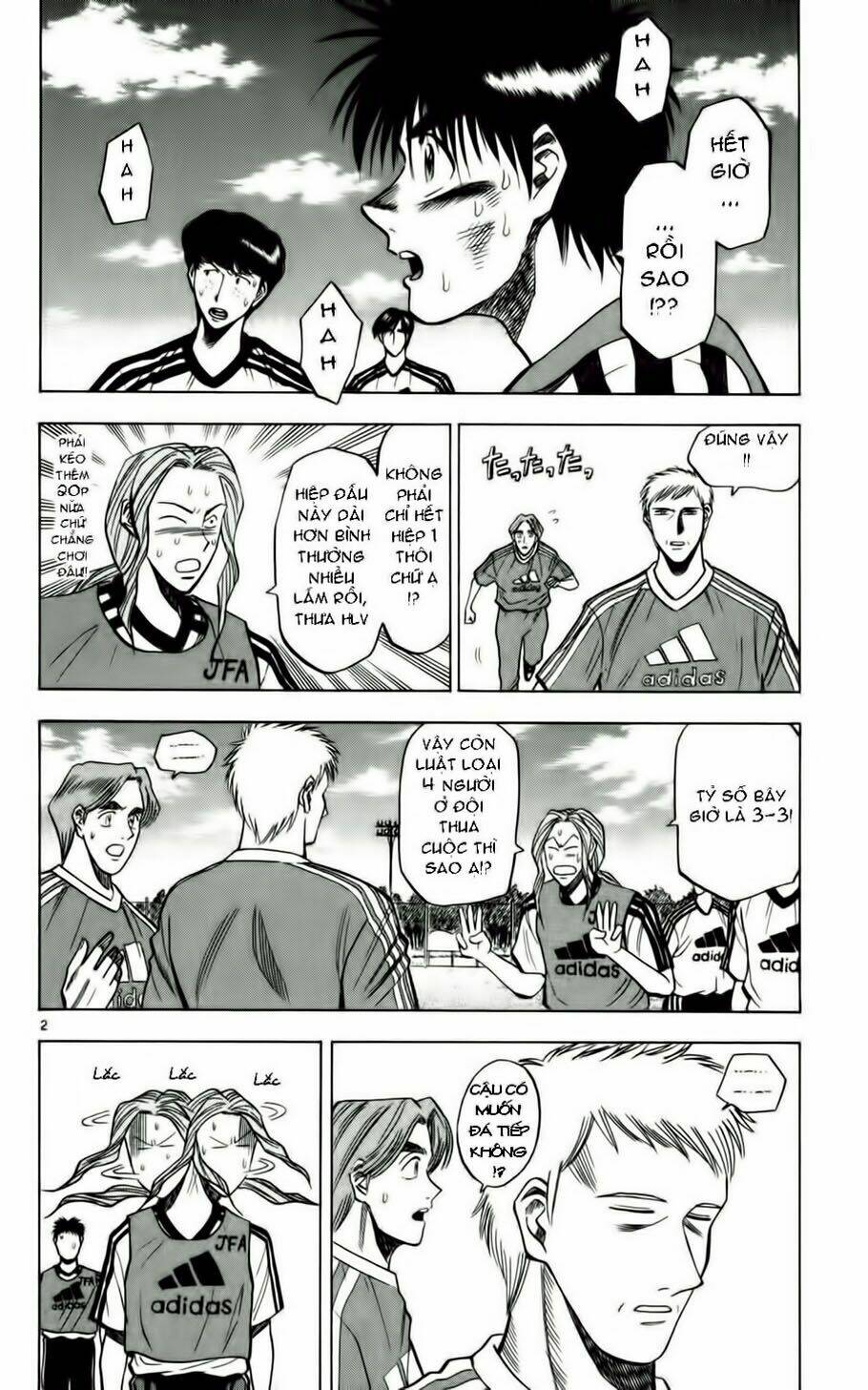 vũ điệu trên sân cỏ - fantasista chapter 55 2