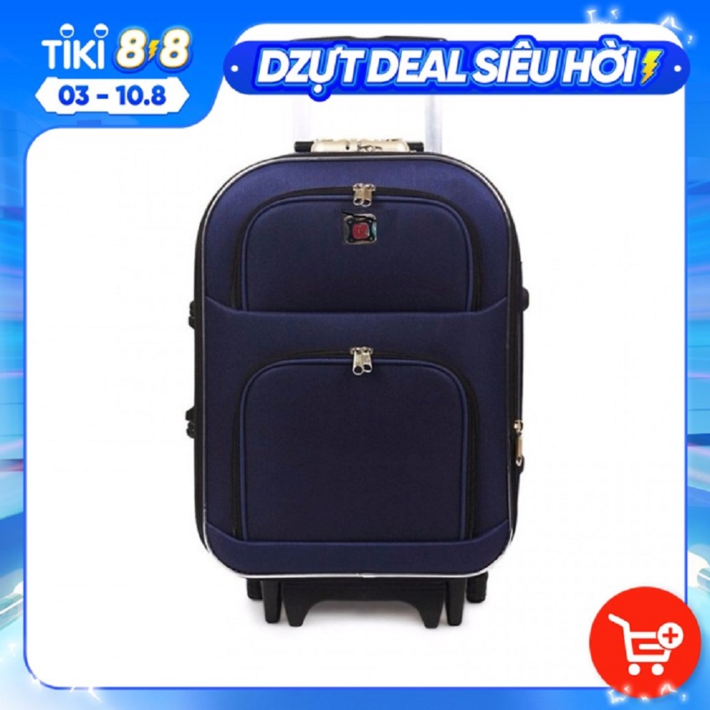 Vali du lịch kéo tay  LaKa 20 inch Xanh Navy