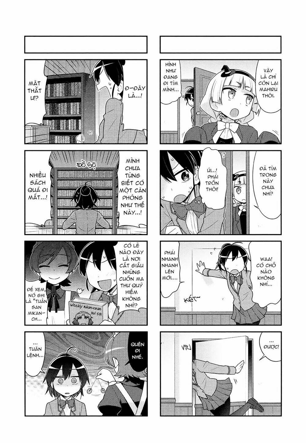 majyo to houki to kurobuchi megane chapter 31 8