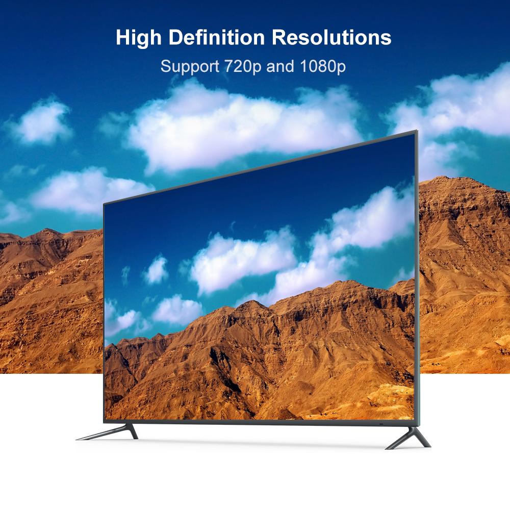 Cáp chuyển đổi USB 3.0 sang VGA độ phân giải 1080p cho Máy tính xách tay, Máy chiếu, Ti vi