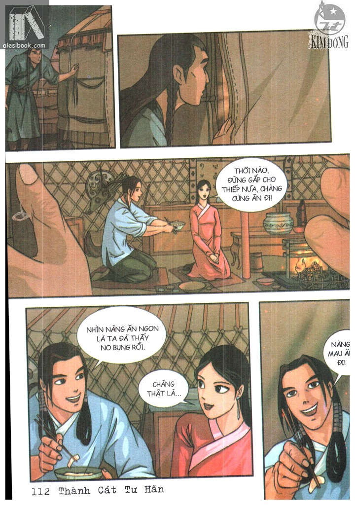 thành cát tư hãn chapter 25 3