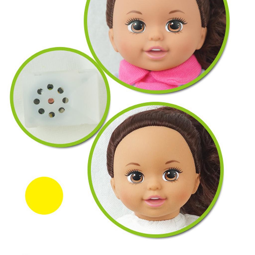 31cm Real Life Baby Girl Doll Vinyl African Newborn Infant In Clothes