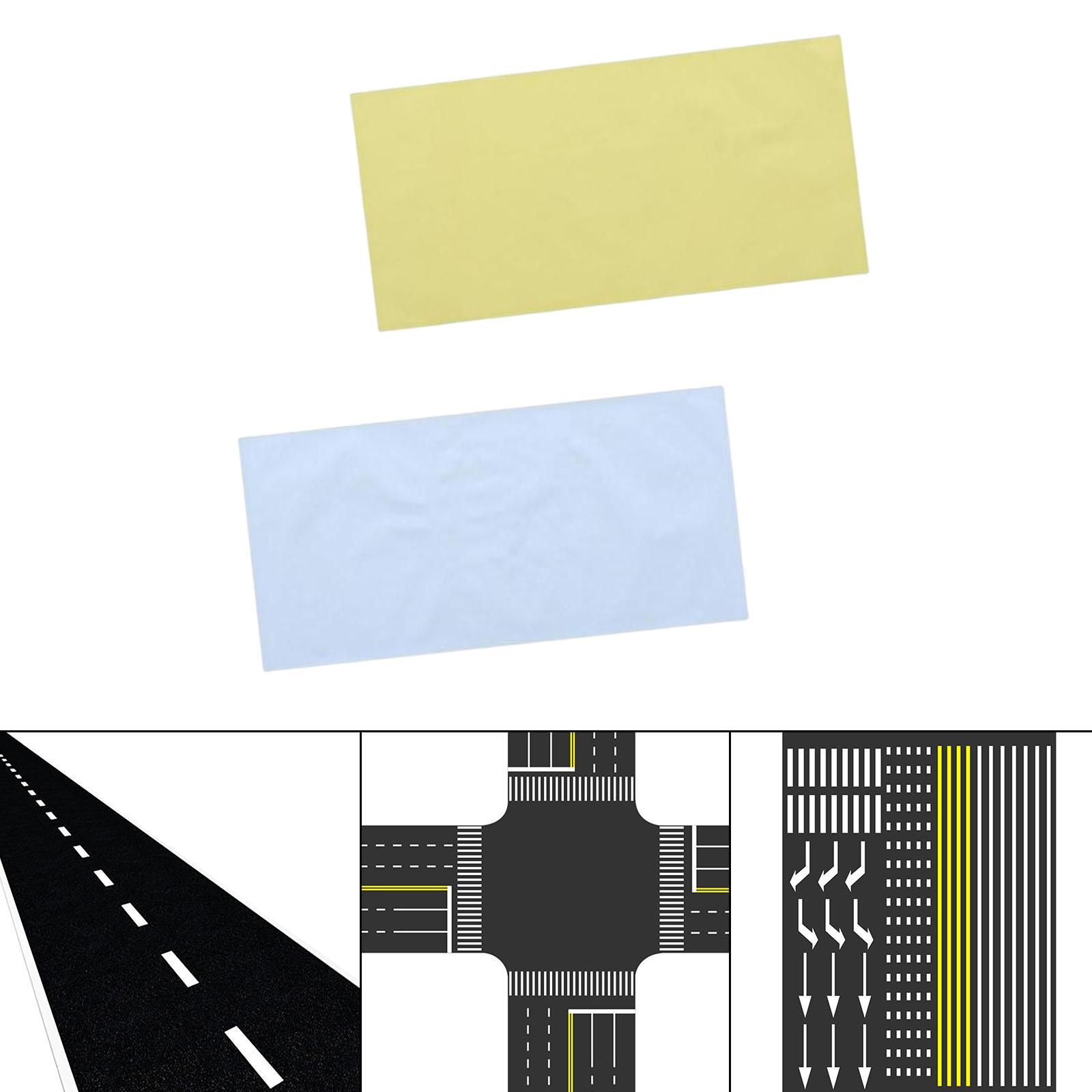 Road Sticker Car Track Tape Toy Scene Sand Table Model