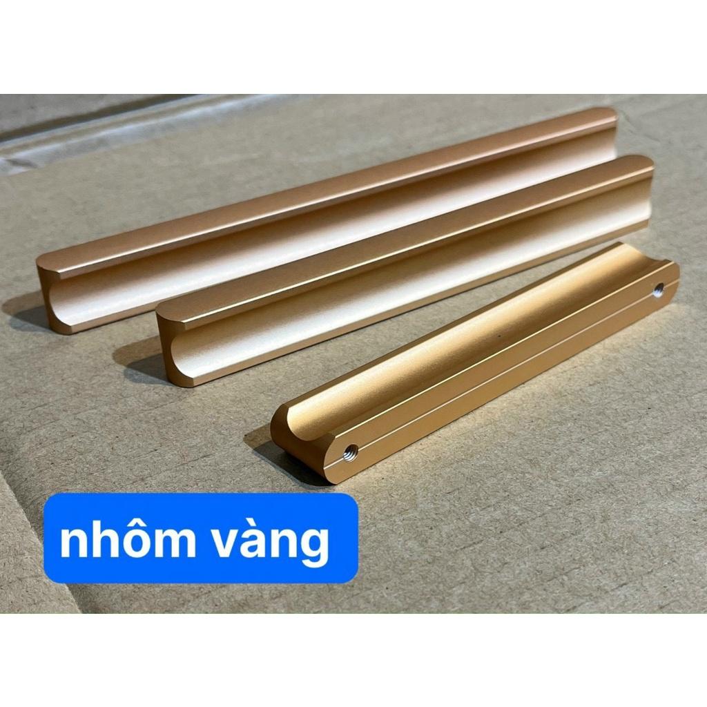 Tay nắm cửa tủ cao cấp bằng nhôm vàng - Tay nắm tủ bằng nhôm
