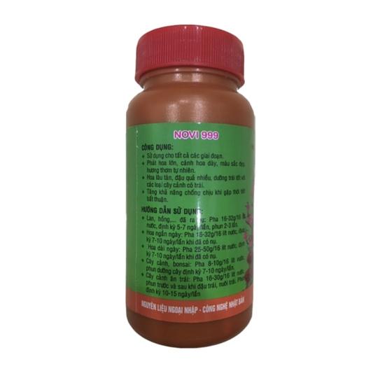 Phân bón lá NOVI 999 NPK 21-21-21 chuyên dùng cho hoa Lan và cây cảnh cây kiểng giúp hoa to đẹp - dưỡng hoa lâu tàn - ch