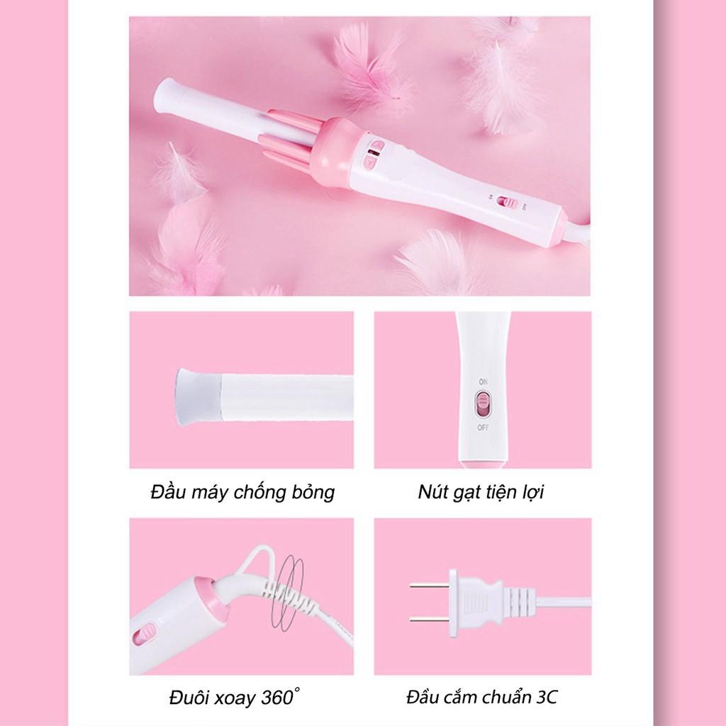 Máy uốn tóc tự động xoay 360 độ làm xoăn tóc vivid - BHGR68