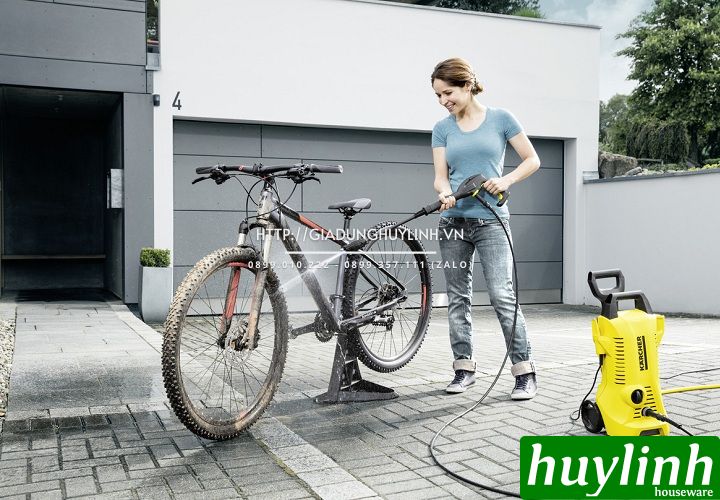 Máy xịt rửa xe cao áp Karcher K2 Power Control - Sản xuất tại Đức - Hàng chính hãng