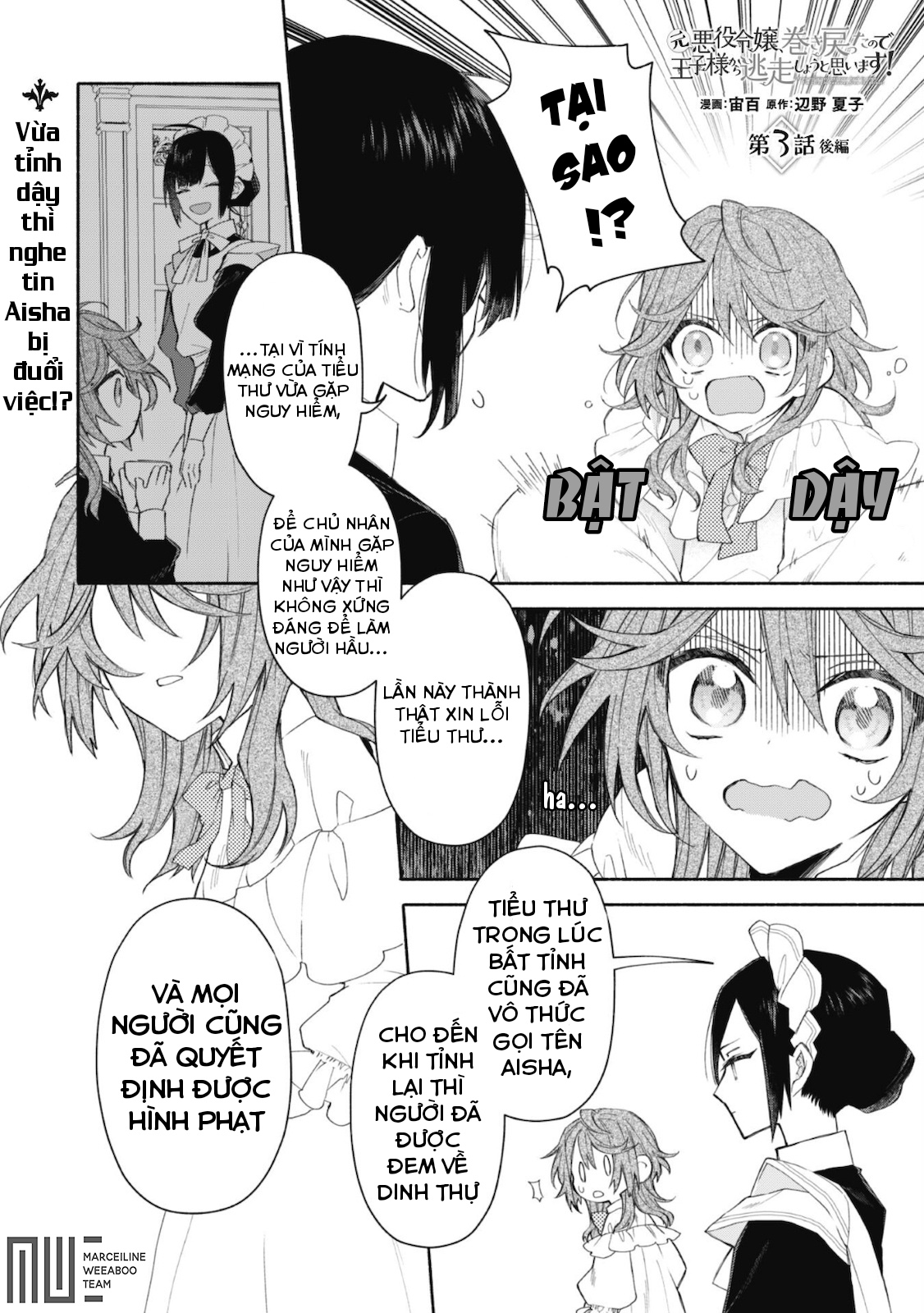 moto akuyaku reijo makimodotta no de ouji-sama kara tousou shiyou to omoimasu! chapter 3.2 2