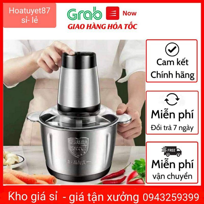 Máy xay thịt thực phẩm đa năng - Thiết bị xay trộn nghiền - Dung tích 2l