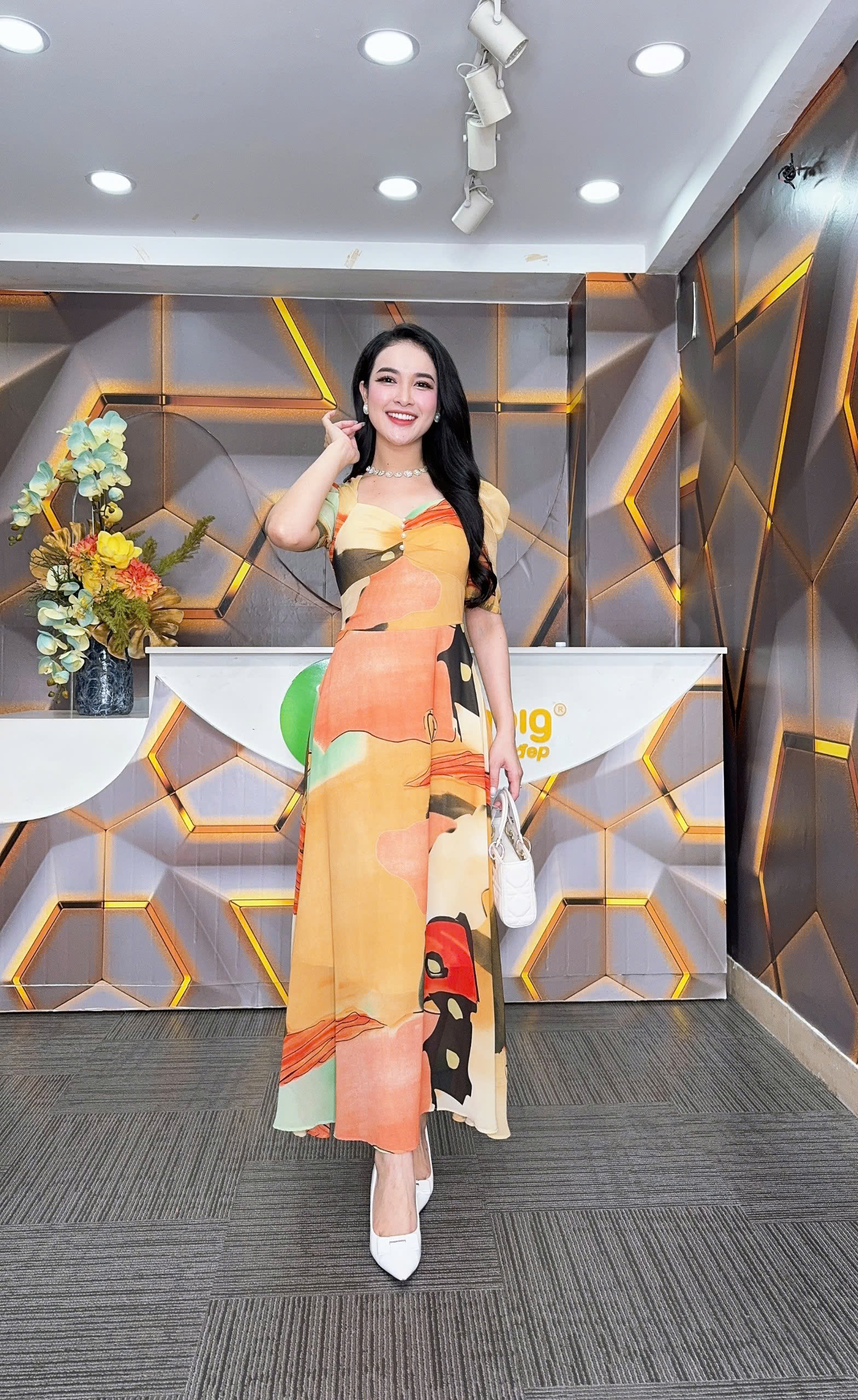 Đầm xòe - Y1811 - Thương hiệu Zonbig