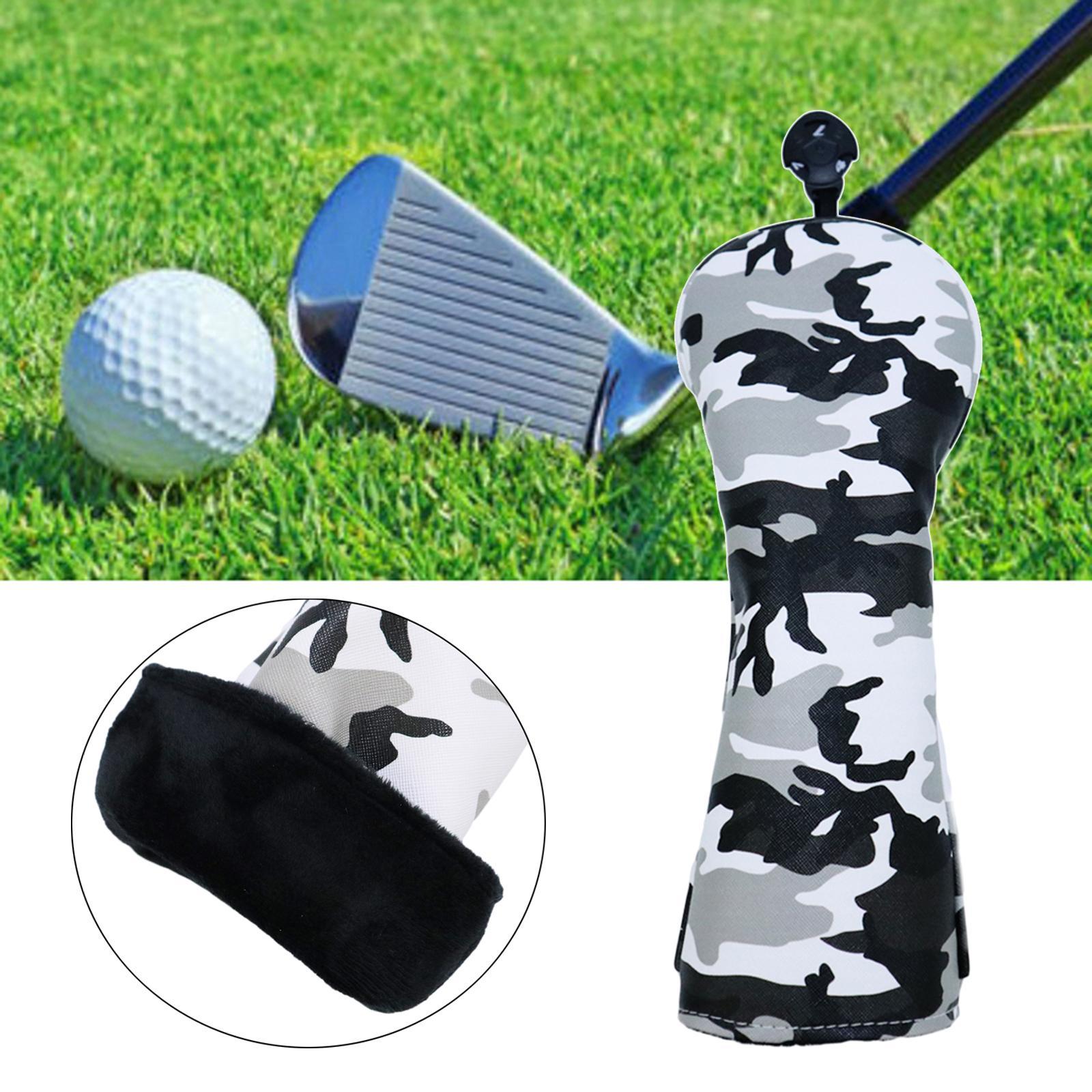 2pcs Covers Driver Wood Hybrid Cover with Number Tag