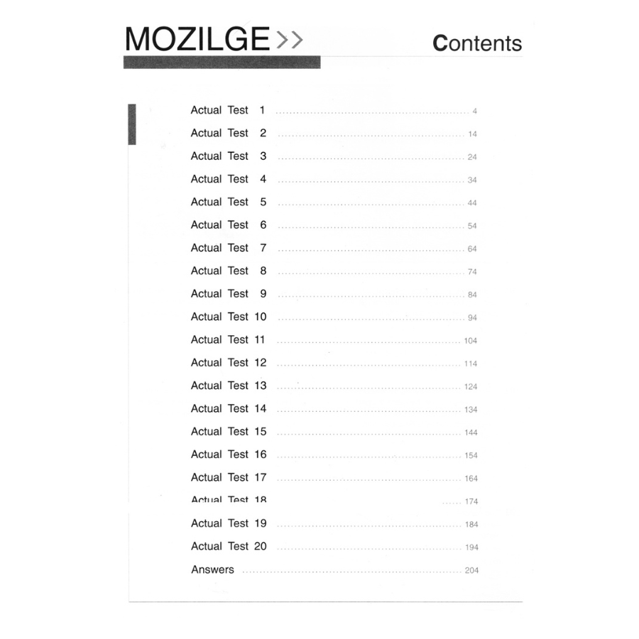 New TOEIC Actual Test Part 5,6 (Không CD)