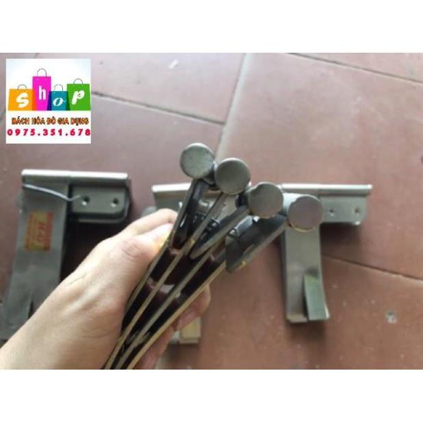 Bản Lề Goong Inox - Goong inox chôn tường 304