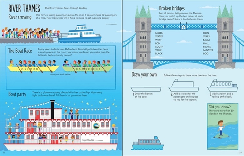 Sách tương tác tiếng Anh - London Activity Book