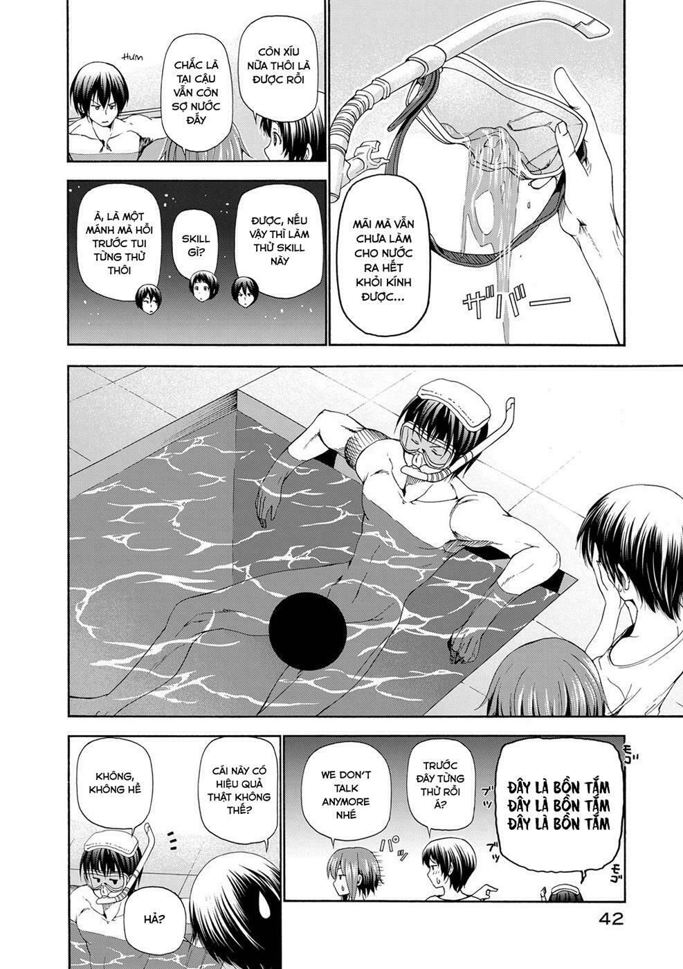 cô gái thích lặn - grand blue chapter 19 8