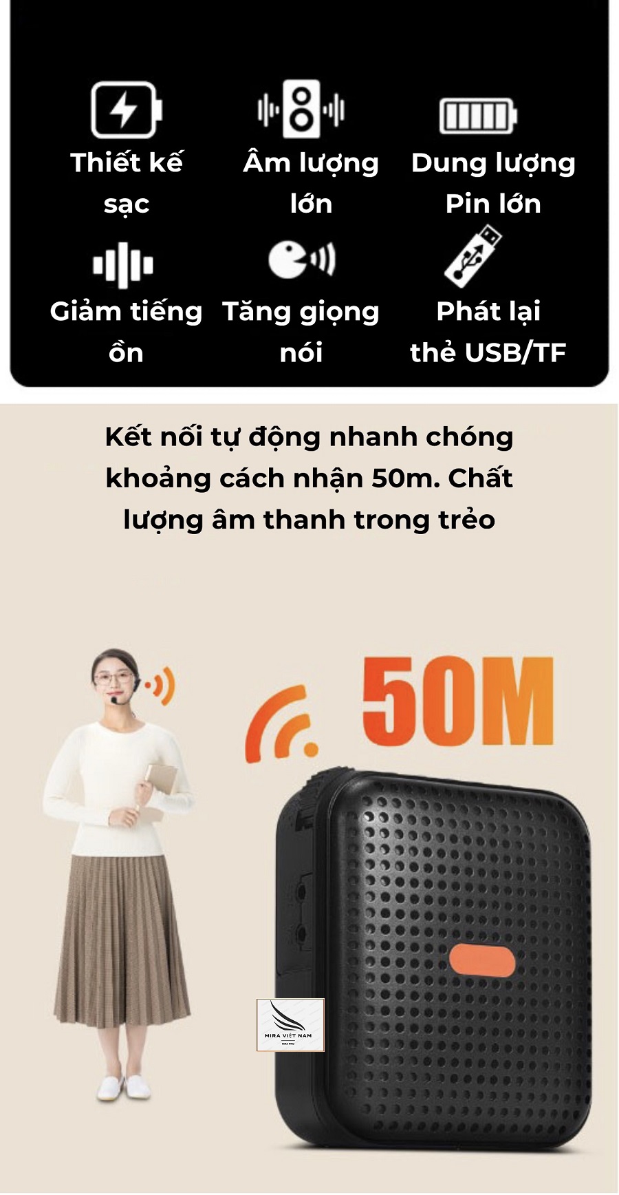 Máy trợ giảng không dây Kingphone E377 hàng chính hãng cho giáo viên