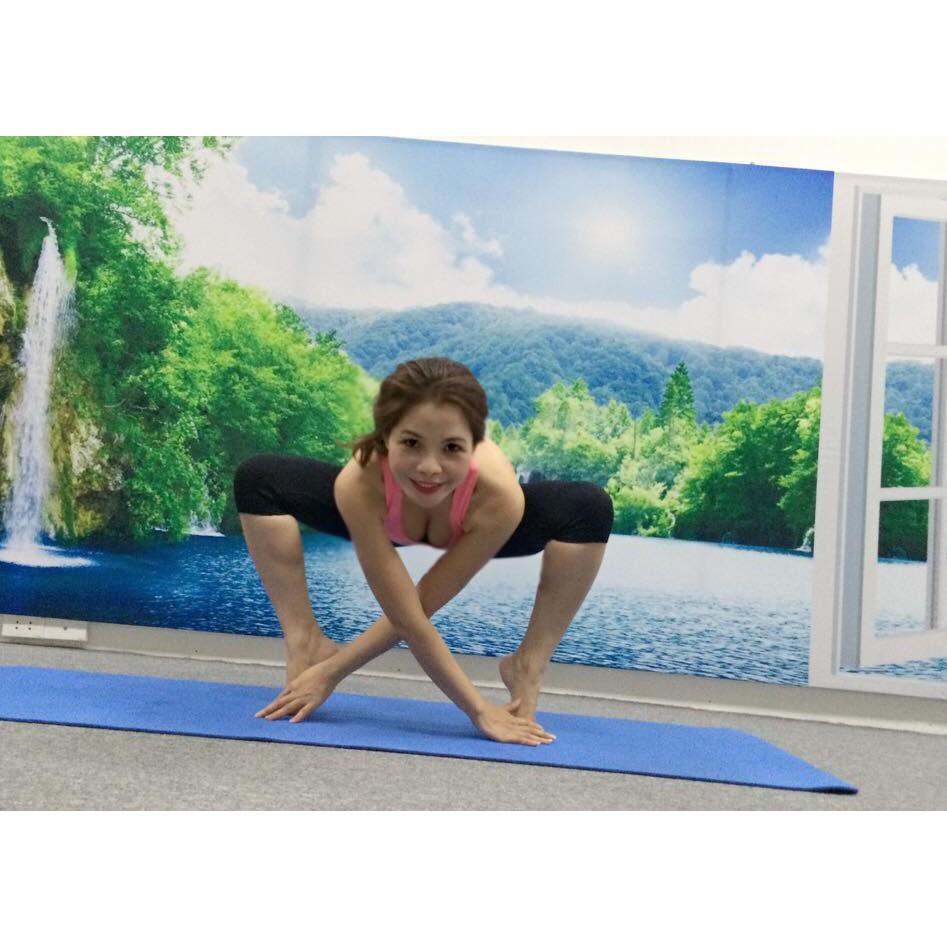 Thảm Tập YOGA Chống Trượt Tập GYM Tại Nhà Tập Thể Dục Chất Liệu Tpe 2 Lớp Chống Trơn Cao Cấp Chính Hãng Amalife