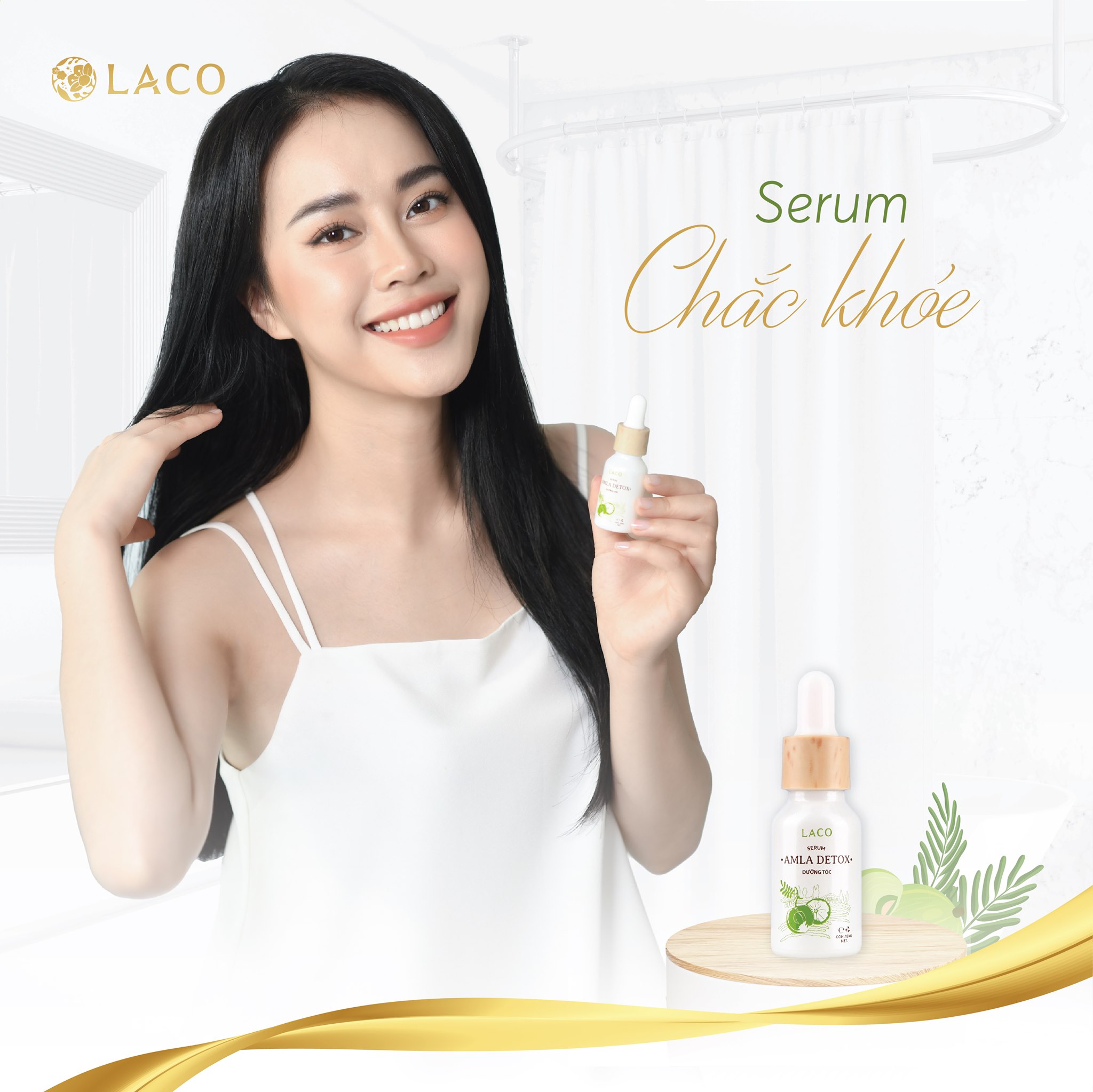 Serum Dưỡng Tóc Amla Detox - Kích Thích Mọc Tóc