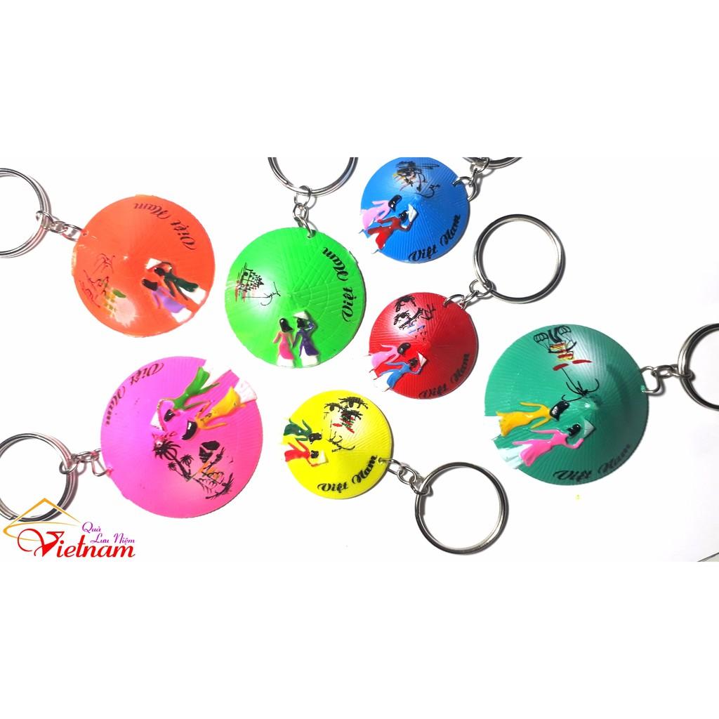 Móc khóa nón lá - 1 lốc 10 móc