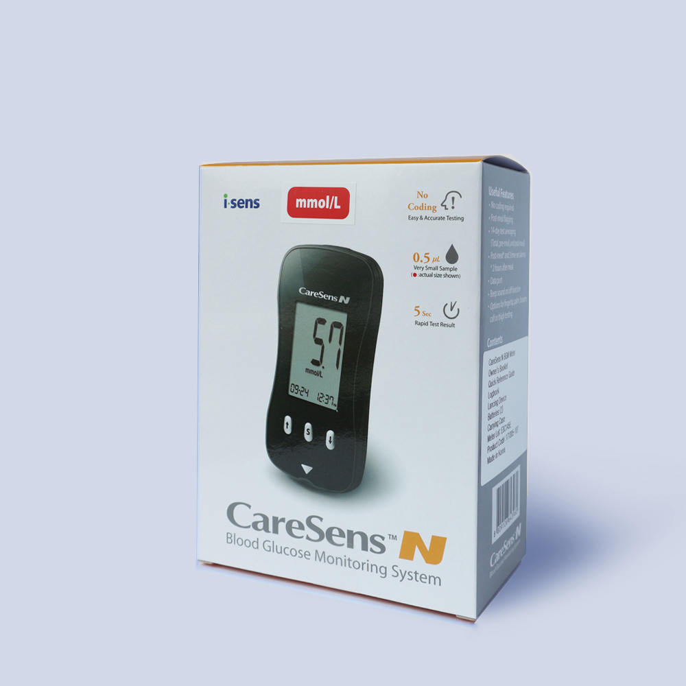 Máy đo đường huyết Caresens N - thương hiệu Hàn Quốc