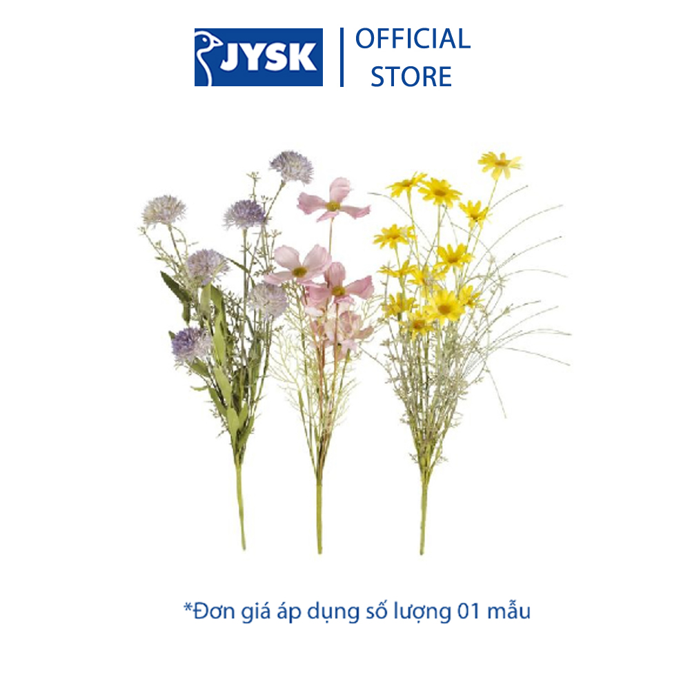 Hoa nhân tạo JYSK Linus polyester nhiều màu C60cm