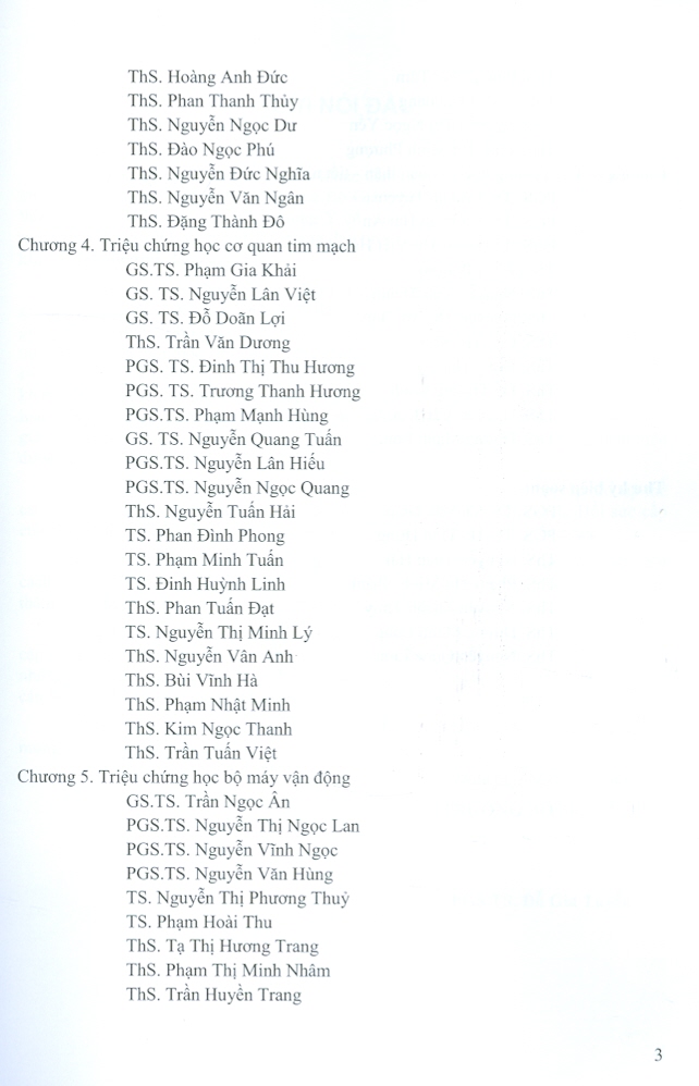 Combo 2 tập Triệu Chứng Học Nội Khoa - Bản in năm 2021