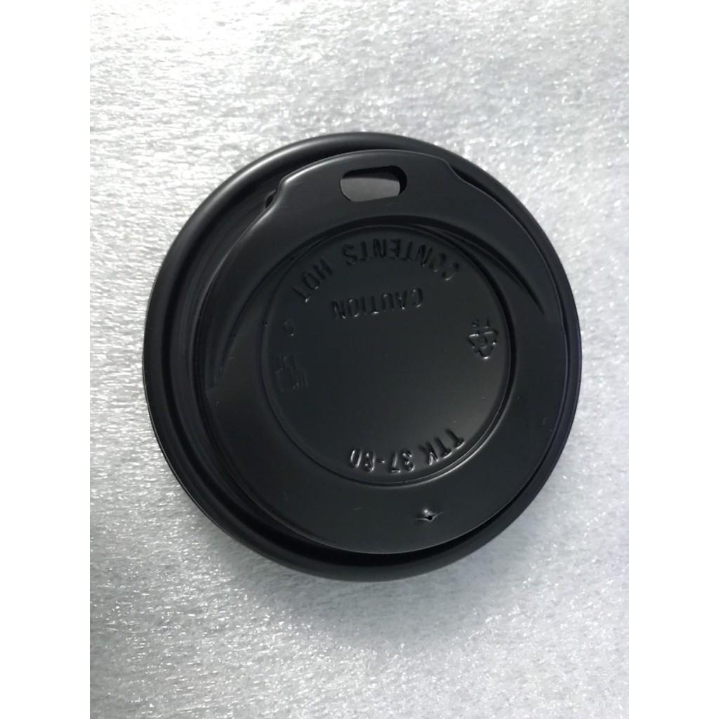 500 Ly giấy 16oz trắng + nắp đen