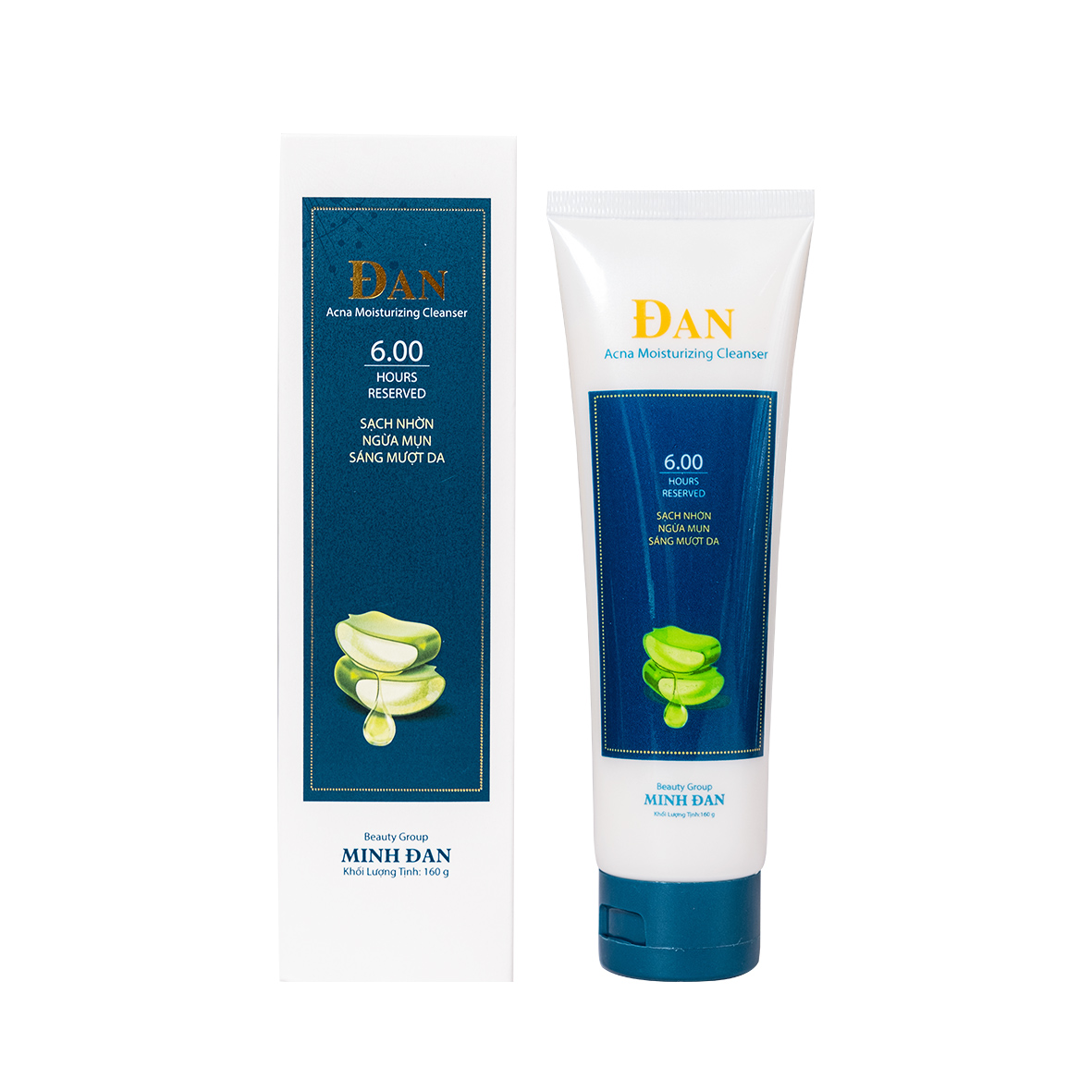 Sữa rửa mặt ĐAN Acna Moisturizing Cleanser Sạch nhờn, Ngừa mun, Sáng da