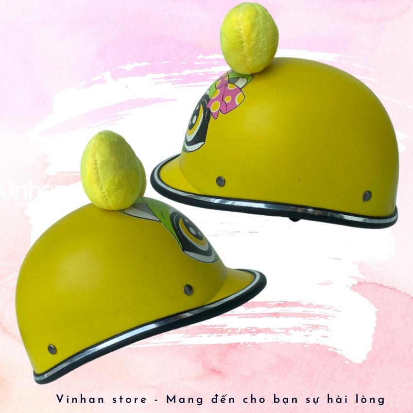 Mũ bảo hiểm trẻ em cho bé hình thú pikachu từ 1 tuổi đến 3 tuổi, nón bảo hiểm bảo hộ cho bé mầm non, mẫu giáo siêu đẹp màu xanh, màu hồng, màu vàng, màu đỏ, màu tím siêu dễ thương Vinhan MBH02