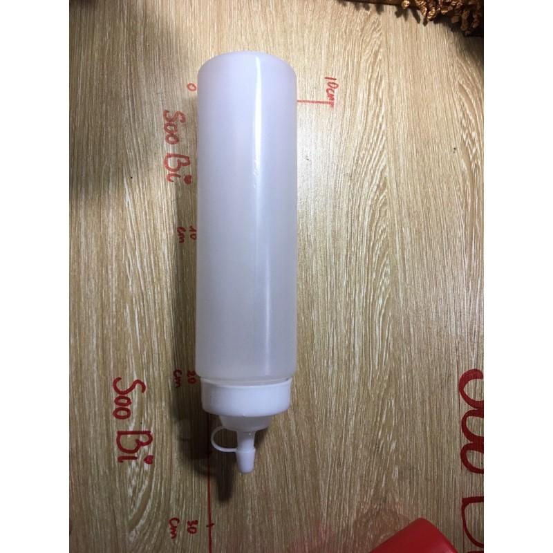 Bình bơm tương, siro, sữa đặc