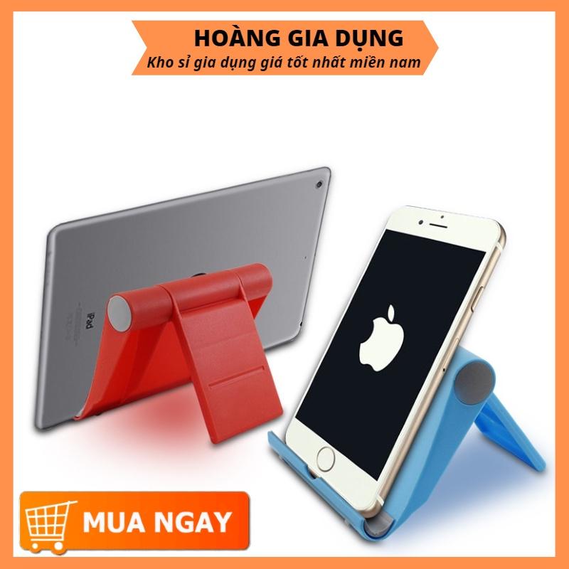 Giá Đỡ Điện Thoại Máy Tính Bảng Để Bàn Gấp Gọn Cầm Tay Bằng Nhựa H068