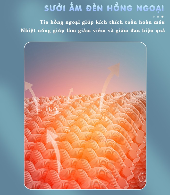 Gối Massage Hồng Ngoại, Máy Mát Xa Cổ Vai Gáy, Matxa Toàn Thân Nikio NK-135DC - Công Nghệ Xoa Bóp Chuyên Sâu, Sưởi Ấm Hồng Ngoại - Pin sạc