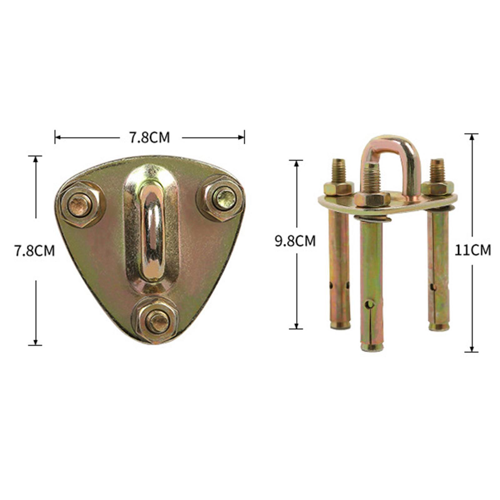 Rope Expansion Screw , Steel Anchor, Expansion Screw Eye Plate Set, Screws Expansion Bracket