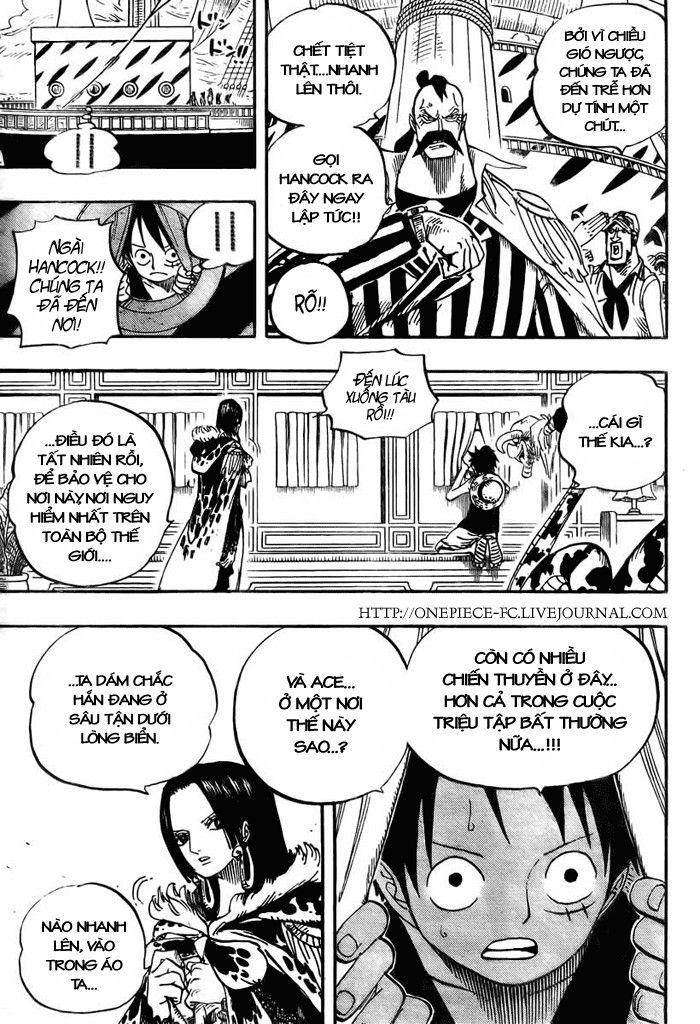 đảo hải tặc - one piece chapter 525 11