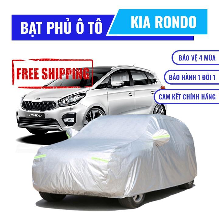 Bạt che phủ xe ô tô 7 chỗ Kia Rondo, Bạt trùm xe hơi 5 chỗ cao cấp chất liệu vải PEVA chống nắng mưa không thấm nước