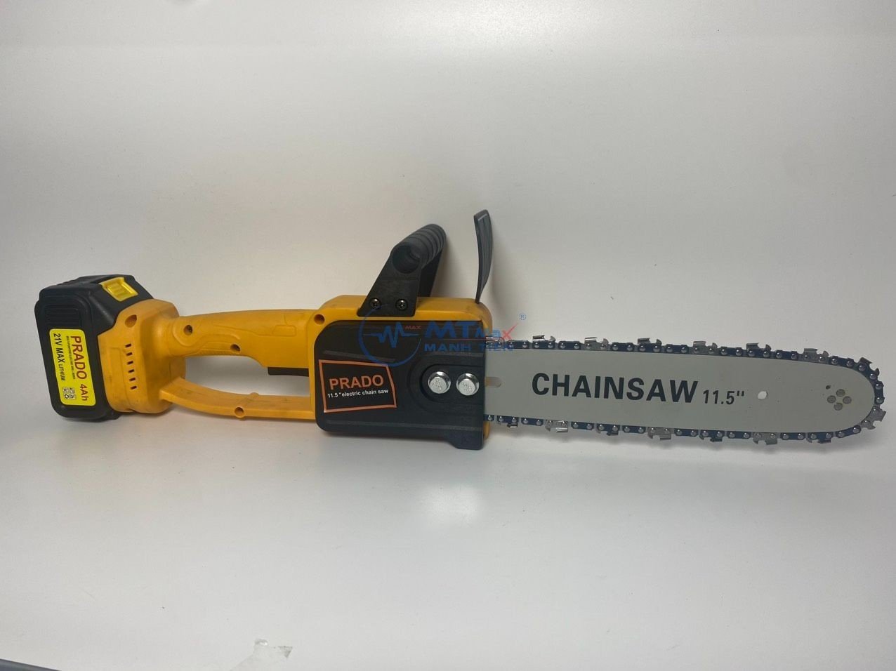 Máy Cưa Xích PRADO – Lam Xích 30cm, Tặng 2 Pin 21V, Thiết Kế Nhỏ Gọn, Tiện Lợi Đi Rừng, Làm vườn , Làm Gỗ Mỹ Nghệ