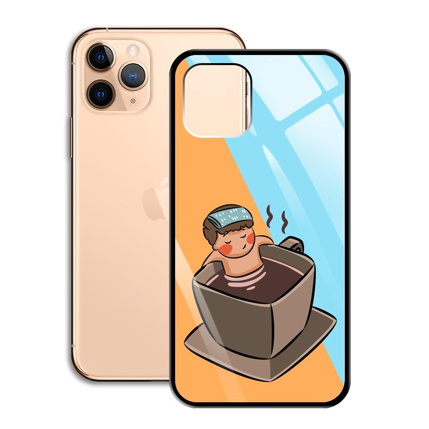 Ốp Lưng Kính Cường Lực cho điện thoại Iphone 11 Pro - 0378 7896 RELAX02 - Hàng Chính Hãng