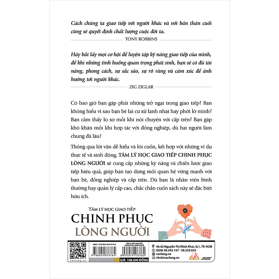 Sách Tâm Lý Học Giao Tiếp Chinh Phục Lòng Người - ảnh 3