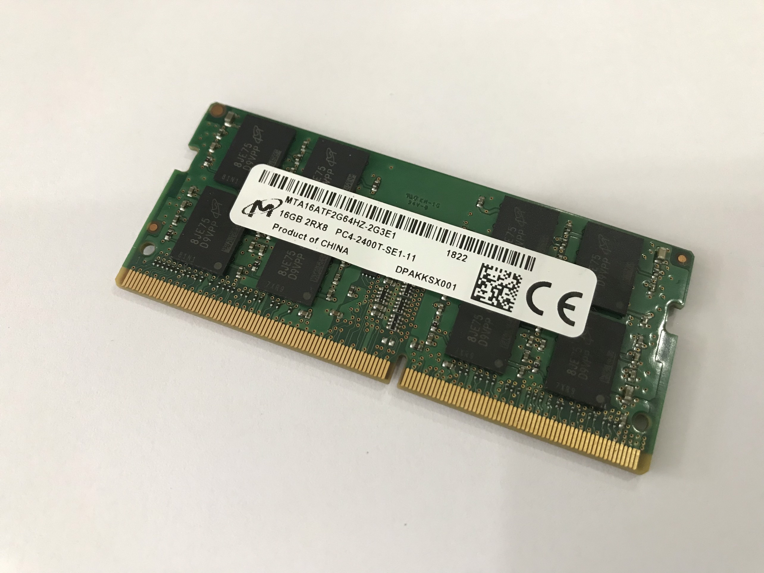 RAM Laptop Micron 16GB DDR4 Bus 2400 - Hàng Nhập Khẩu