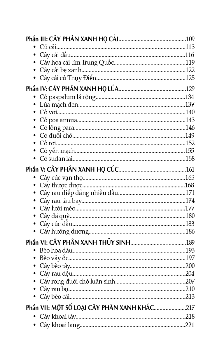 Ứng Dụng Cây Phân Xanh Trong Nông Nghiệp