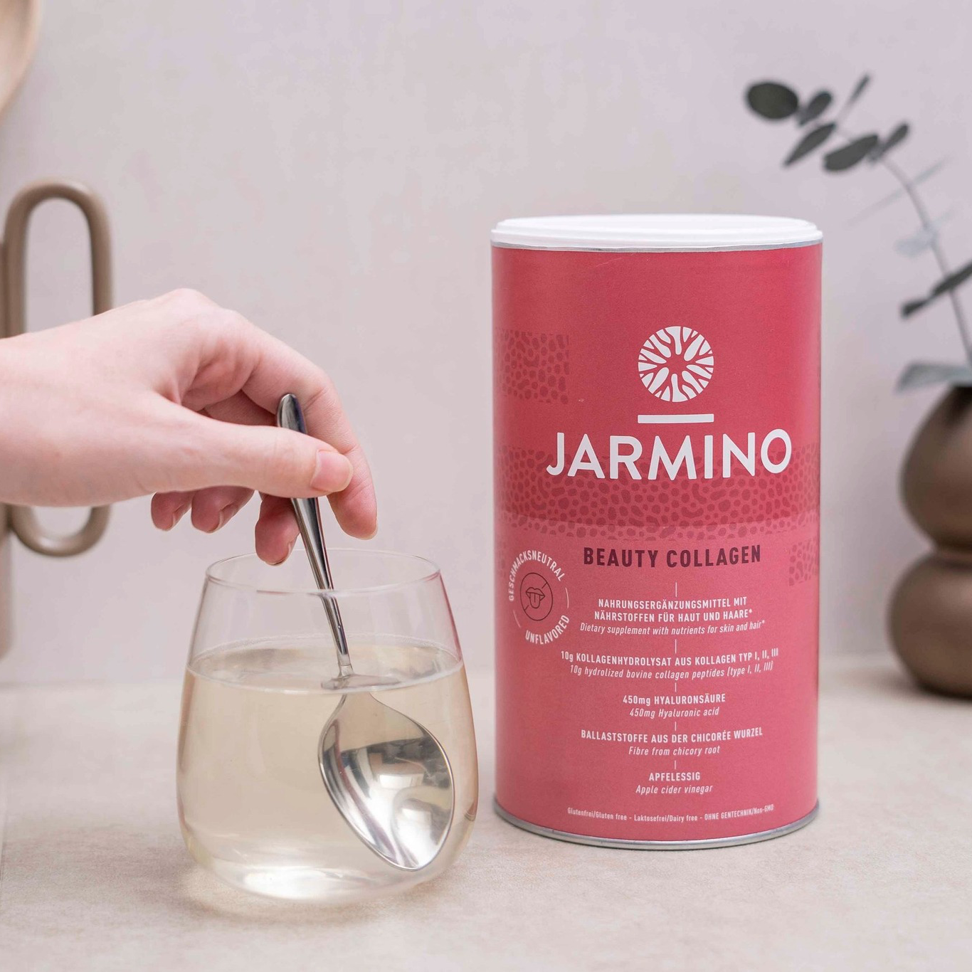 Bột collagen hữu cơ từ nước hầm xương bò Jarmino 300g