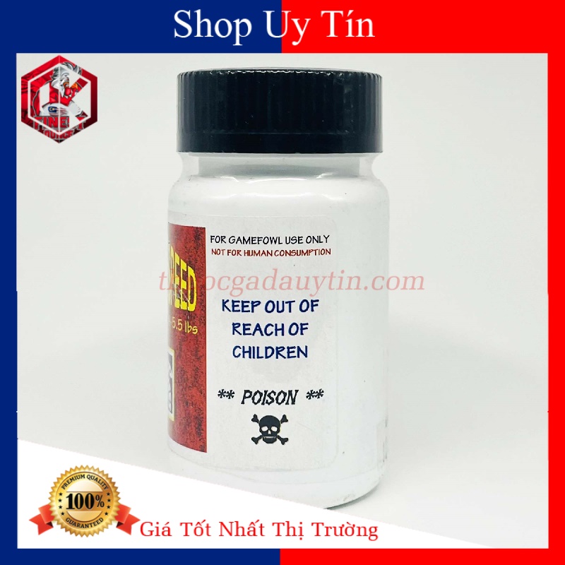 Nhộng đỏ 2 viên cho gà đá