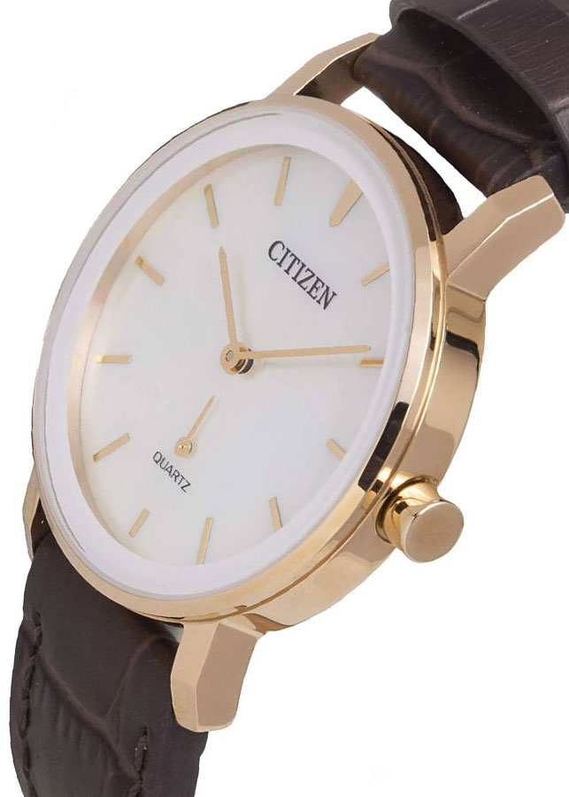 Đồng Hồ Nữ Citizen Dây Da EQ9063-04D - Mặt Xà Cừ