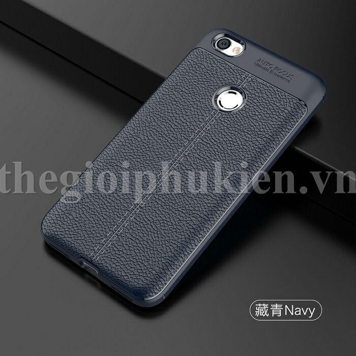 Ốp lưng Xiaomi Redmi Note 5A silicon giả da Auto Focus