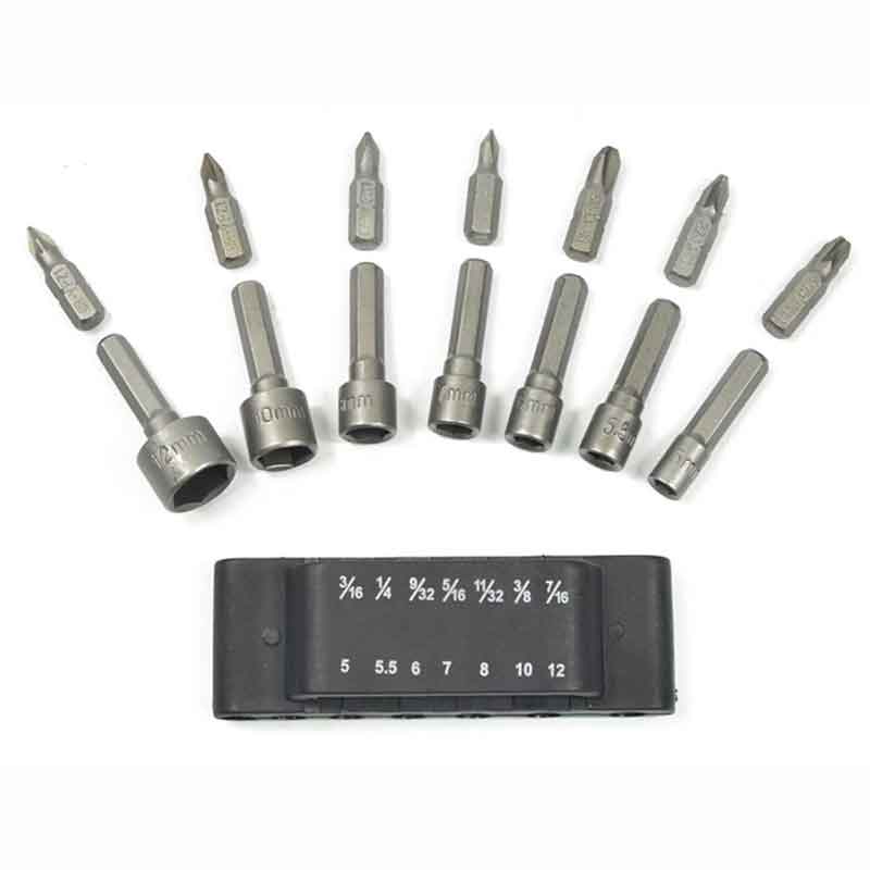 Bộ 14 Đầu Khẩu Vít Đa Năng 2 Hệ Inch Và Mét