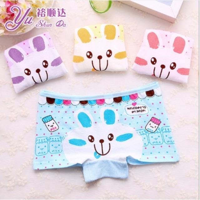 Quần chip đùi cotton loại 1 cho bé 8-45kgQuần chip bé gái