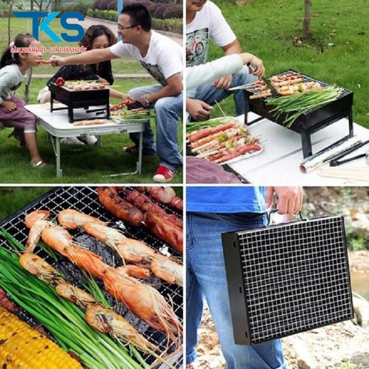 Bếp nướng than hoa BBQ ngoài trời không khói