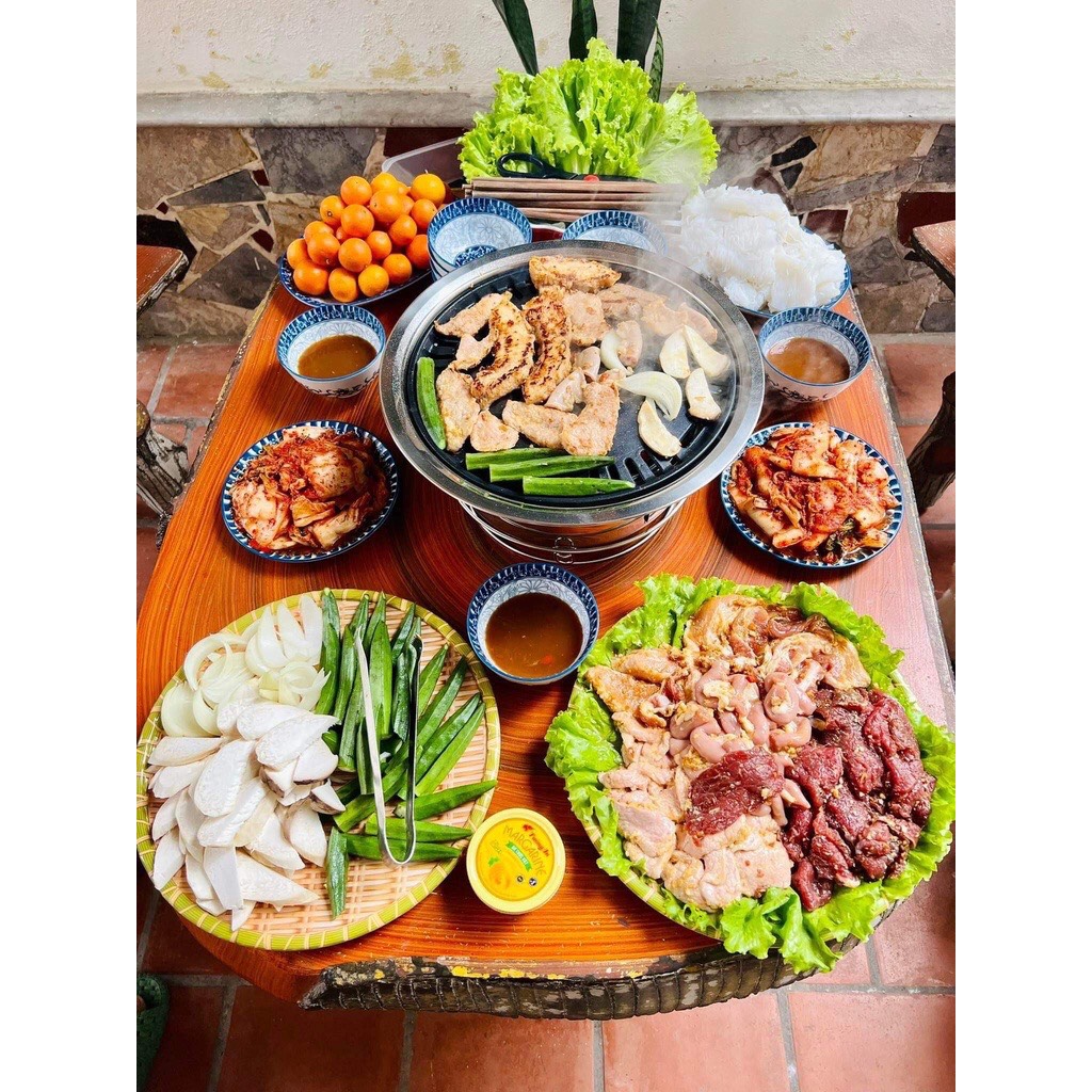 Bếp Nướng Than Hoa Không Khói, Bếp Nấu Lẩu BBQ Than Hoa Cao Cấp